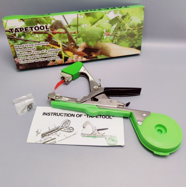 Степлер - подвязчик растений к опоре Tapetool (тапенер)